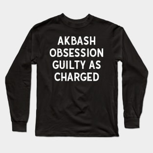 Akbash Obsession Guilty as Charged Long Sleeve T-Shirt